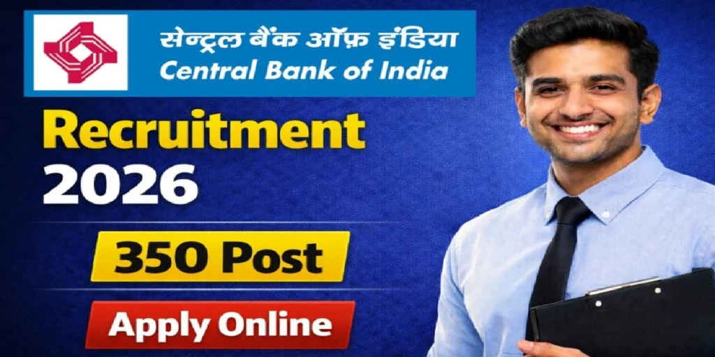 Central Bank of India Various Vacancies Online Form 2026