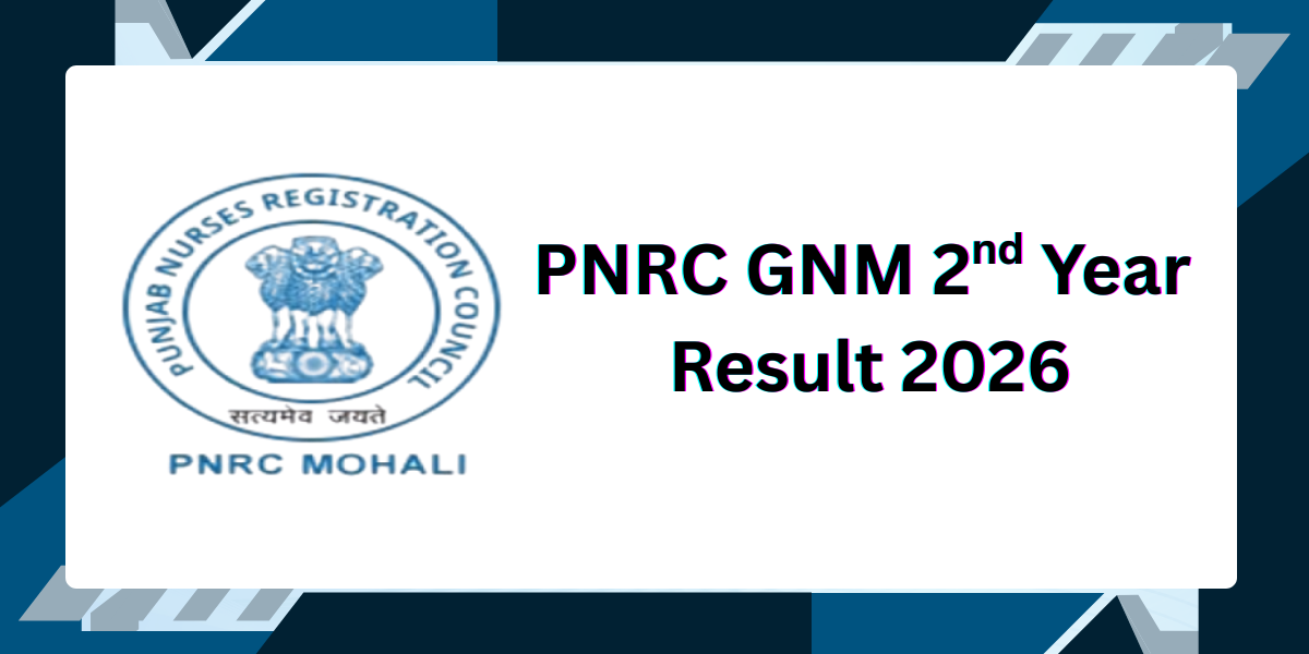 PNRC GNM 2nd Year Result 2026