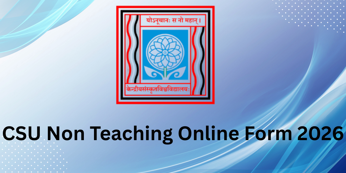 CSU Non Teaching Online Form 2026