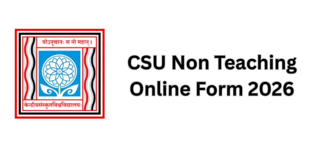 CSU Non Teaching Online Form 2026