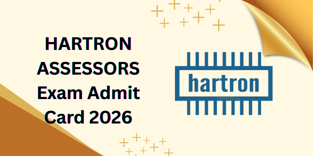 HARTRON ASSESSORS Exam Admit Card