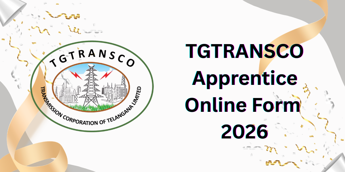 TGTRANSCO Apprentice Online Form 2026
