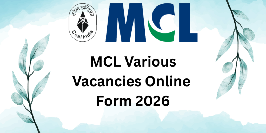 MCL Various Vacancies Online Form 2026