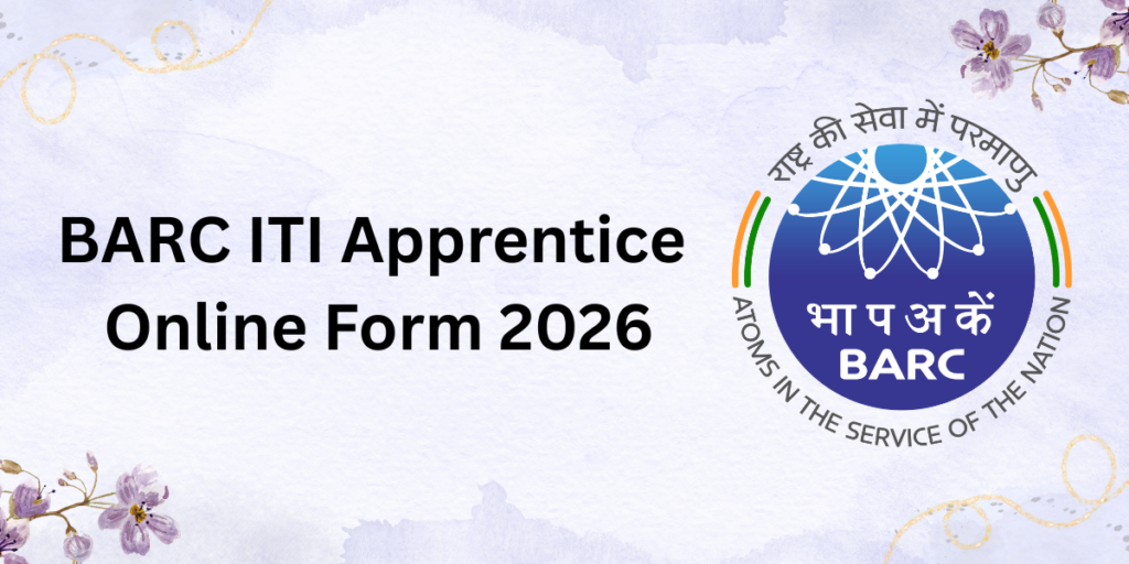 BARC ITI Apprentice Online Form 2026