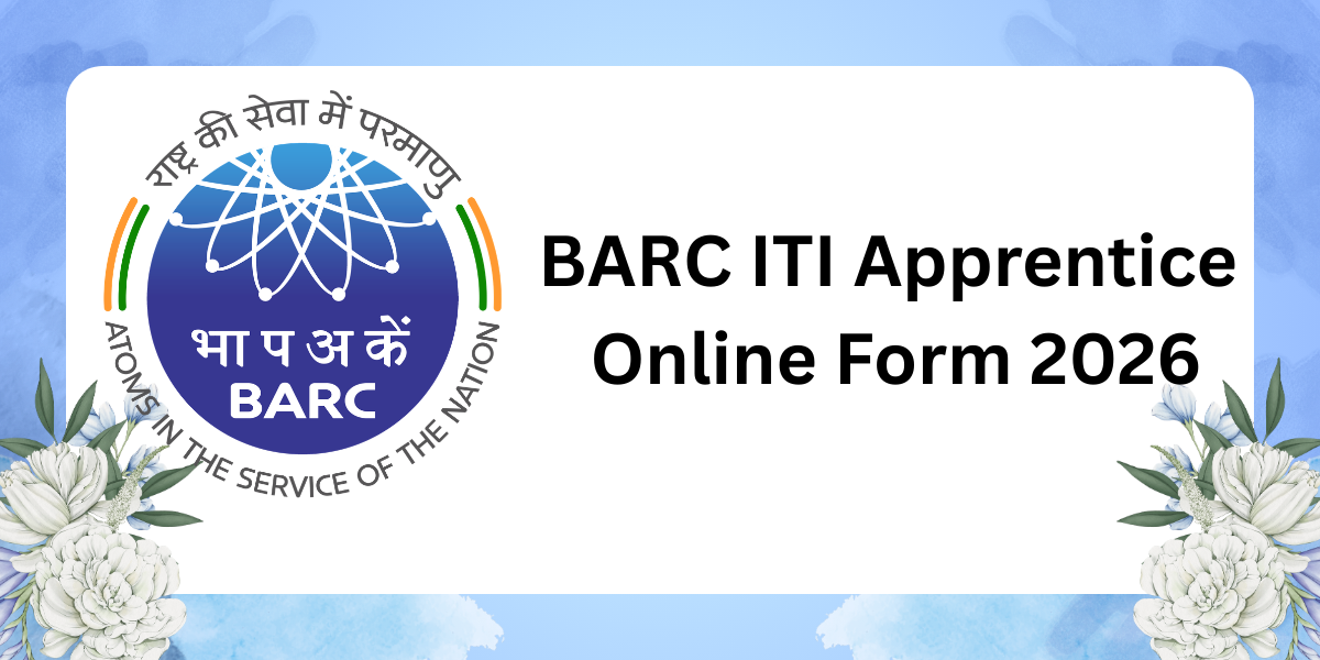 BARC ITI Apprentice Online Form 2026