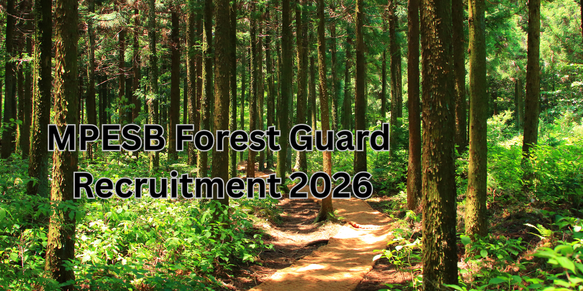MPESB Forest Guard Recruitment 2026