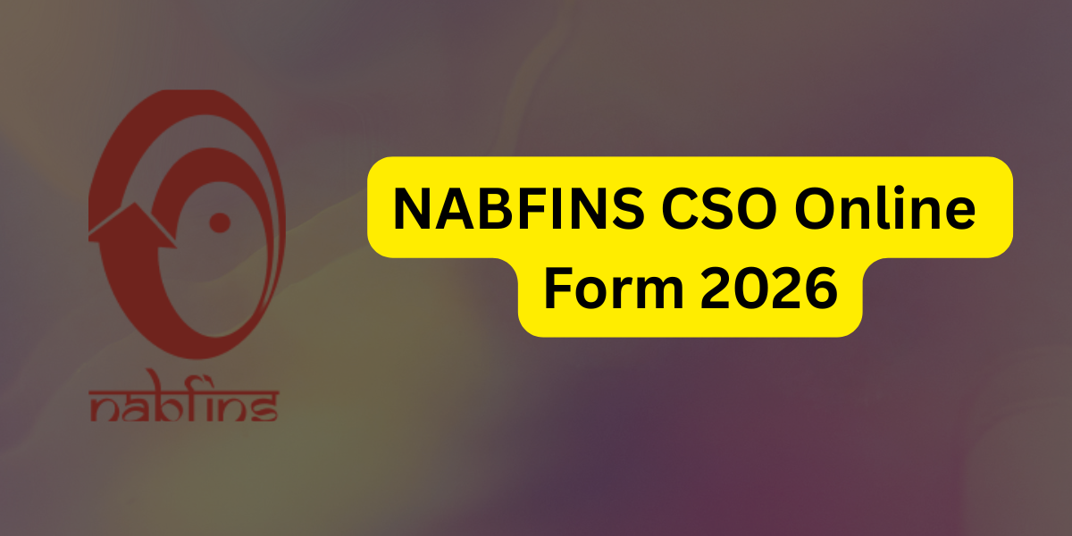 NABFINS CSO Online Form 2026