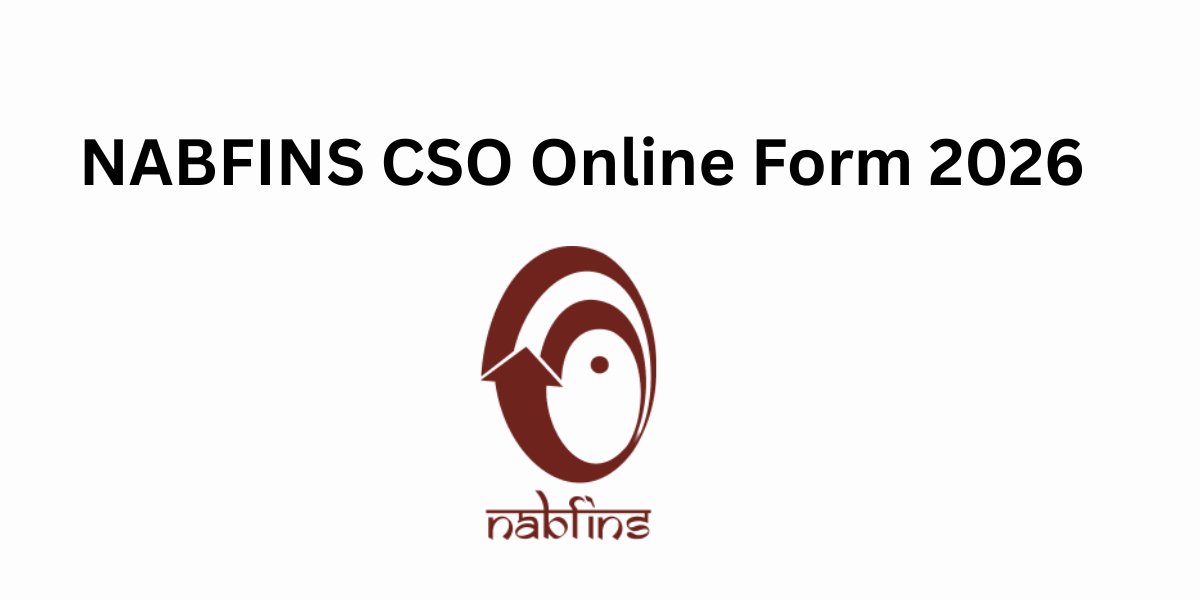 NABFINS CSO Online Form 2026