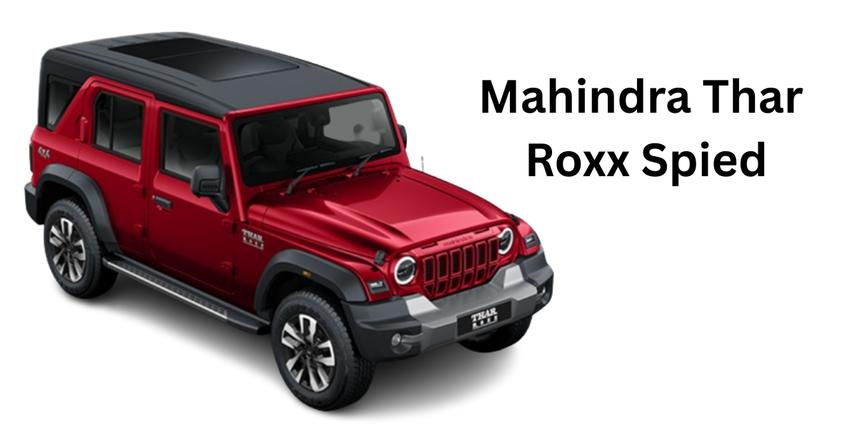Mahindra Thar Roxx Spied 2026