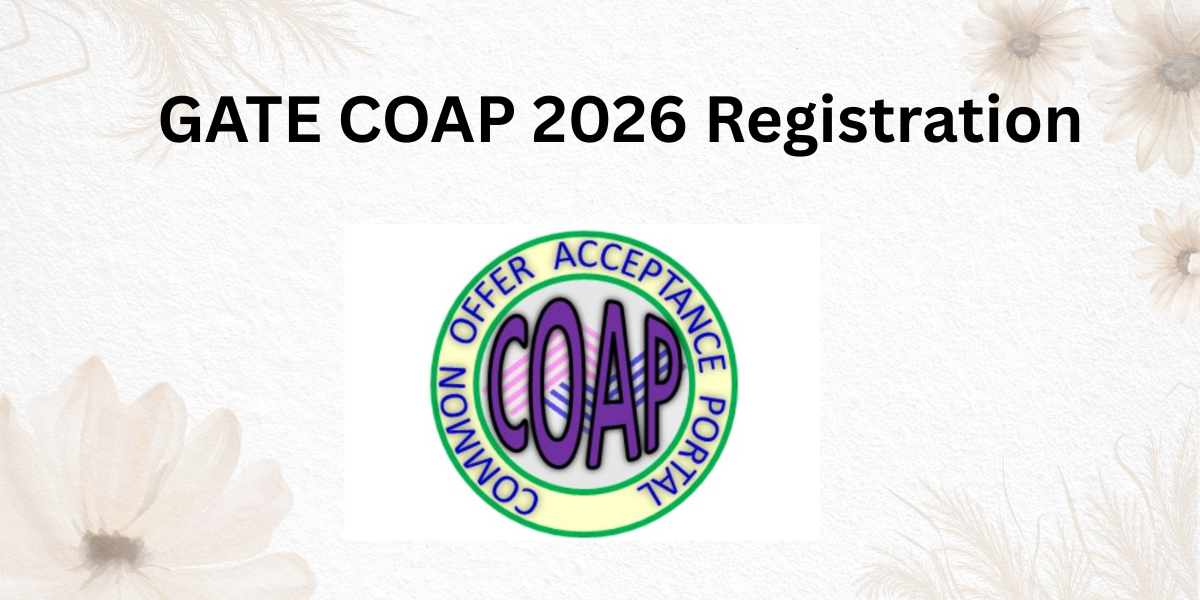 GATE COAP 2026 Registration