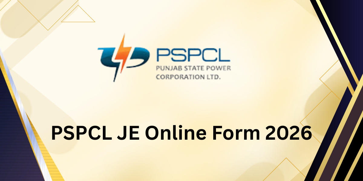 PSPCL JE Online Form 2026