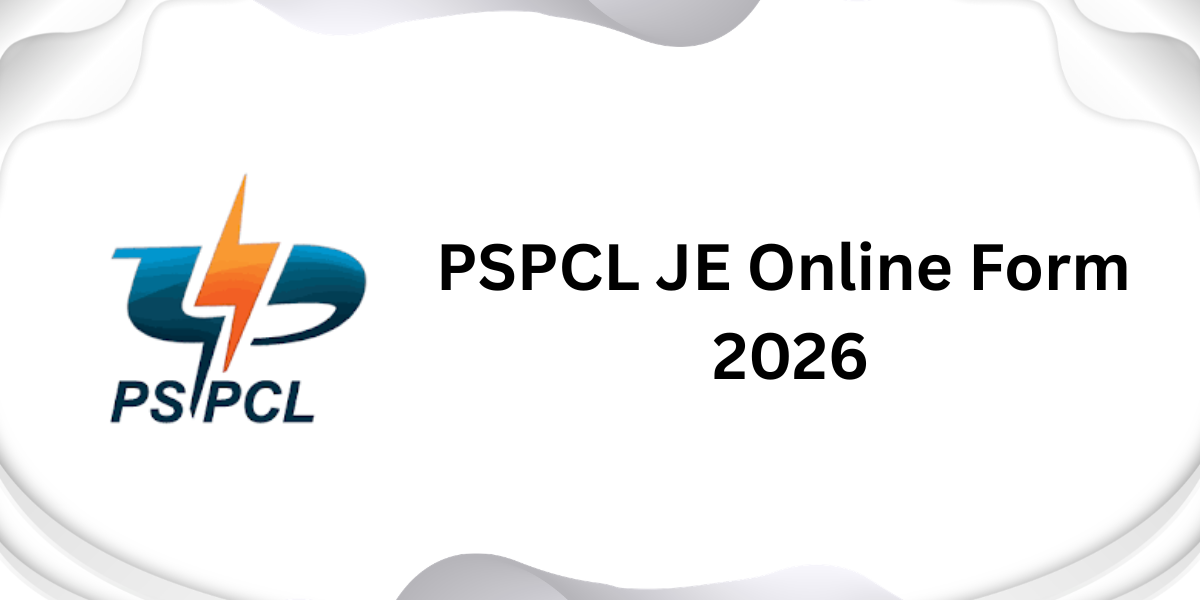 PSPCL JE Online Form 2026