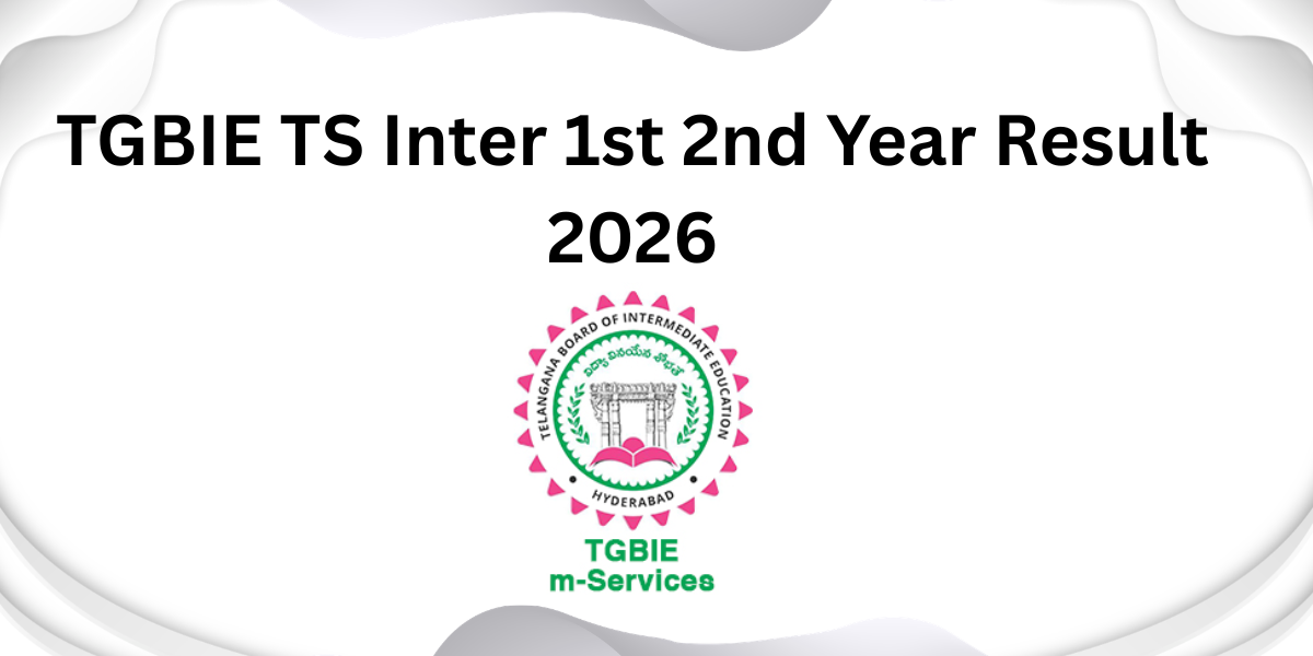 TGBIE TS Inter 1st 2nd Year Result 2026