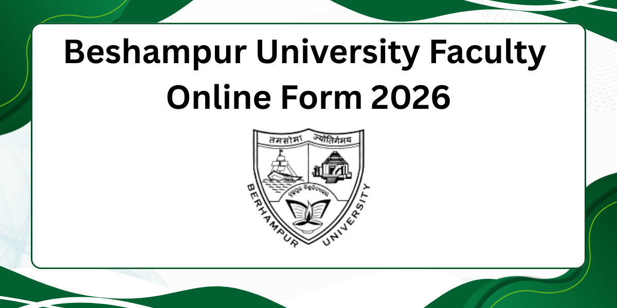 Beshampur University Faculty Online Form 2026 (1)