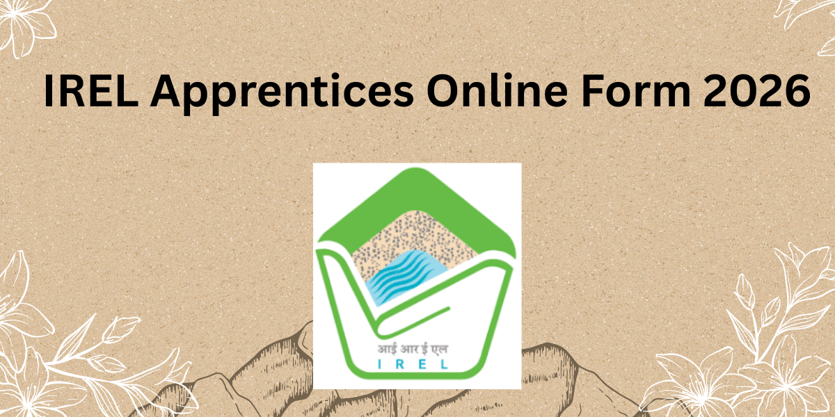 IREL Apprentices Online Form 2026