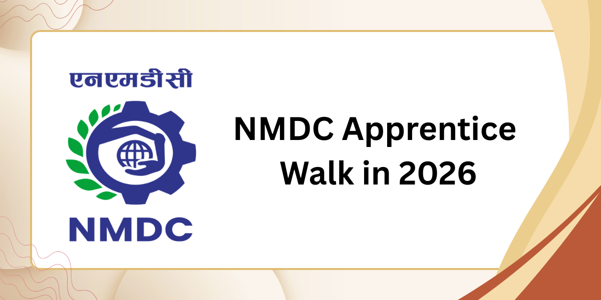 NMDC Apprentice Walk in 2026
