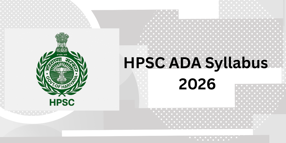 HPSC ADA Syllabus 2026