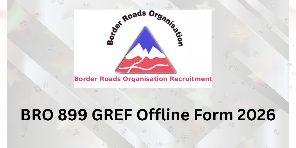 BRO 899 GREF Offline Form 2026