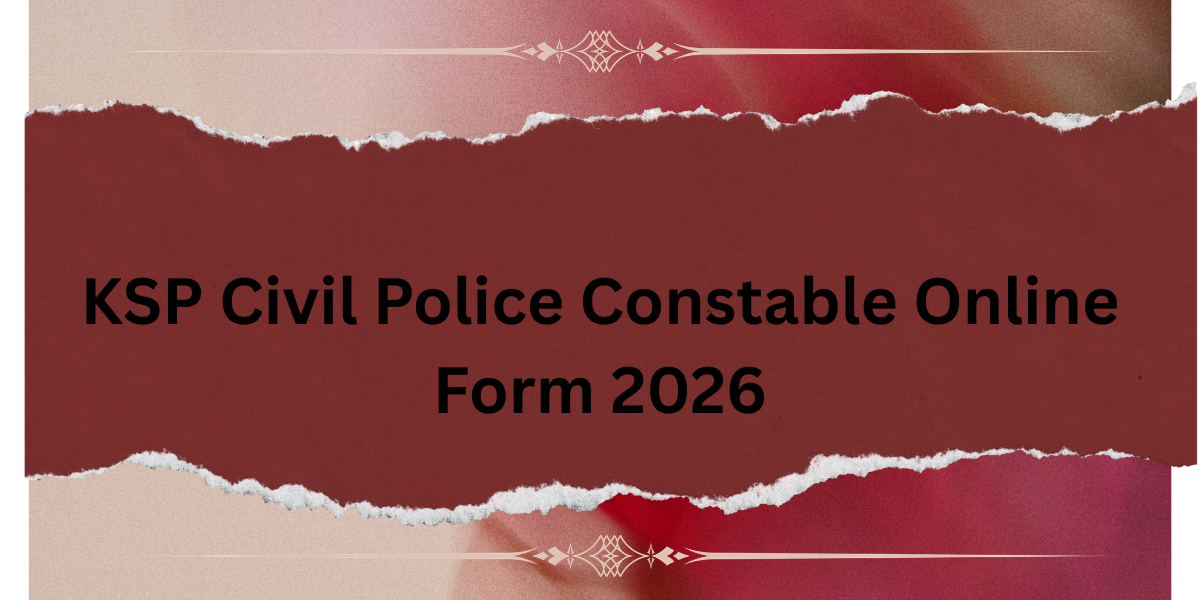KSP Civil Police Constable