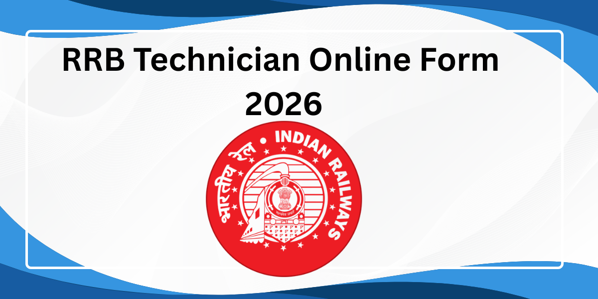 RRB Technician Online Form 2026