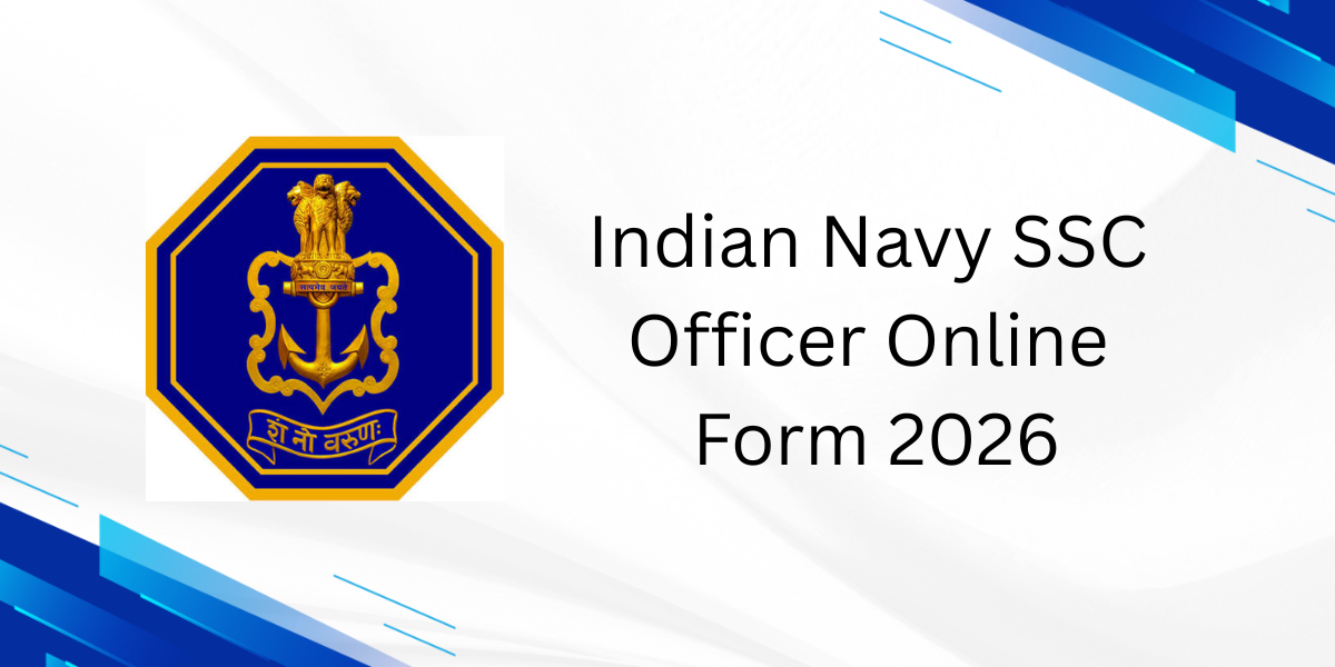 Indian Navy SSC Officer Online Form 2026